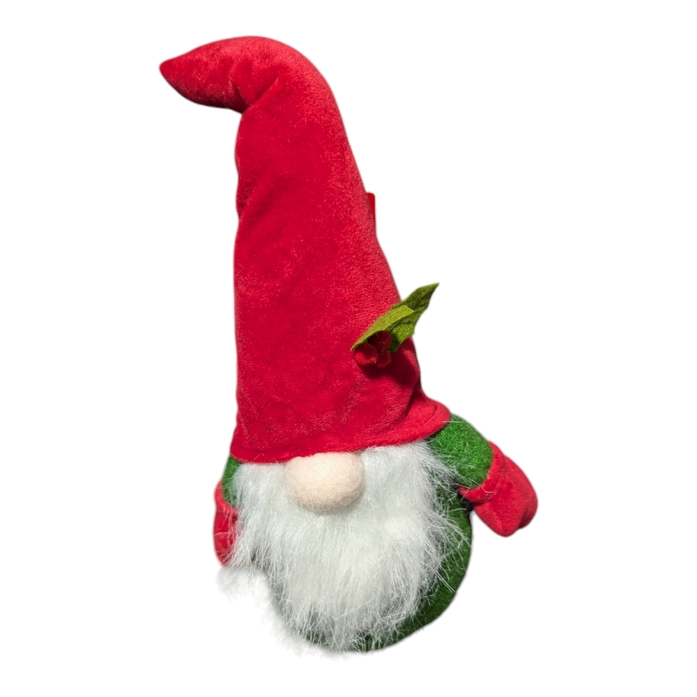 Gnome Plush Christmas decoration soft red green